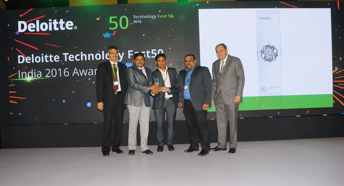 FuGenX Ranks 23rd on Deloitte Technology Fast 50 India 2016 1 FuGenX-Wins-Deloitte’s-Fastest-Growing-Company-Award-2016-for-the-Third-Time