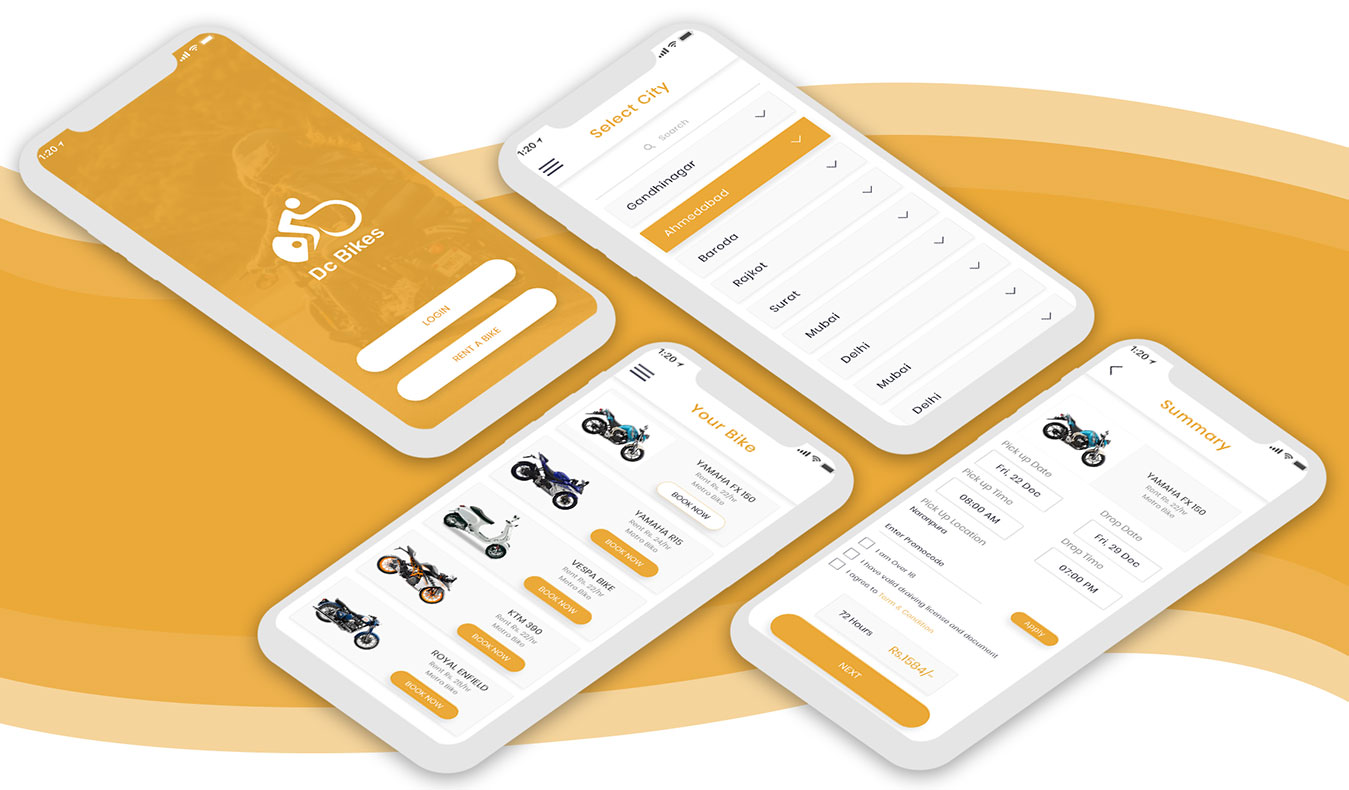 How Much Does it Cost to Develop Motorbike Rental App 26 Motorbike-Rental-App-UI-designers